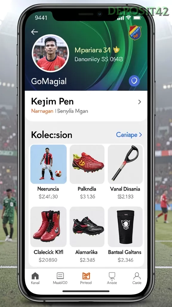Cuplikan layar SURGA19 — menu navigasi